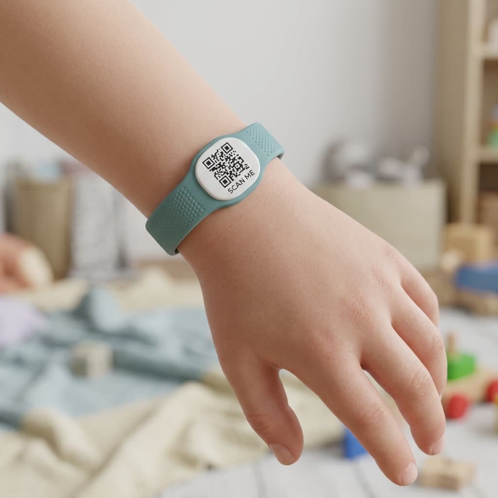 Person wearing bracelet