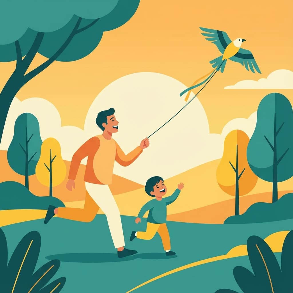 Family enjoying time together